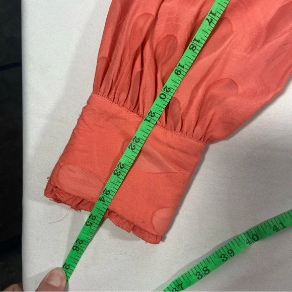 Ophelia Roe Women’s Tunic Blouse Size 2X Boho Flowy Peasant Tiered - Picture 11 of 12